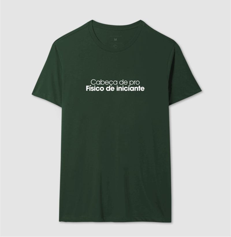 Cabeça de pro físico de iniciante