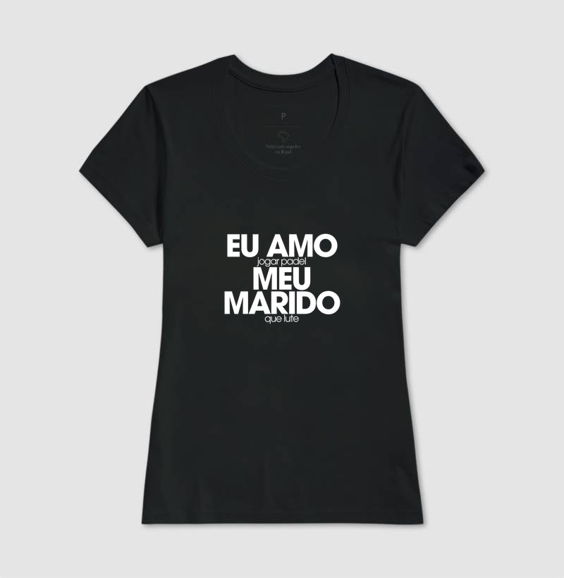 Eu amo jogar padel, meu marido que lute