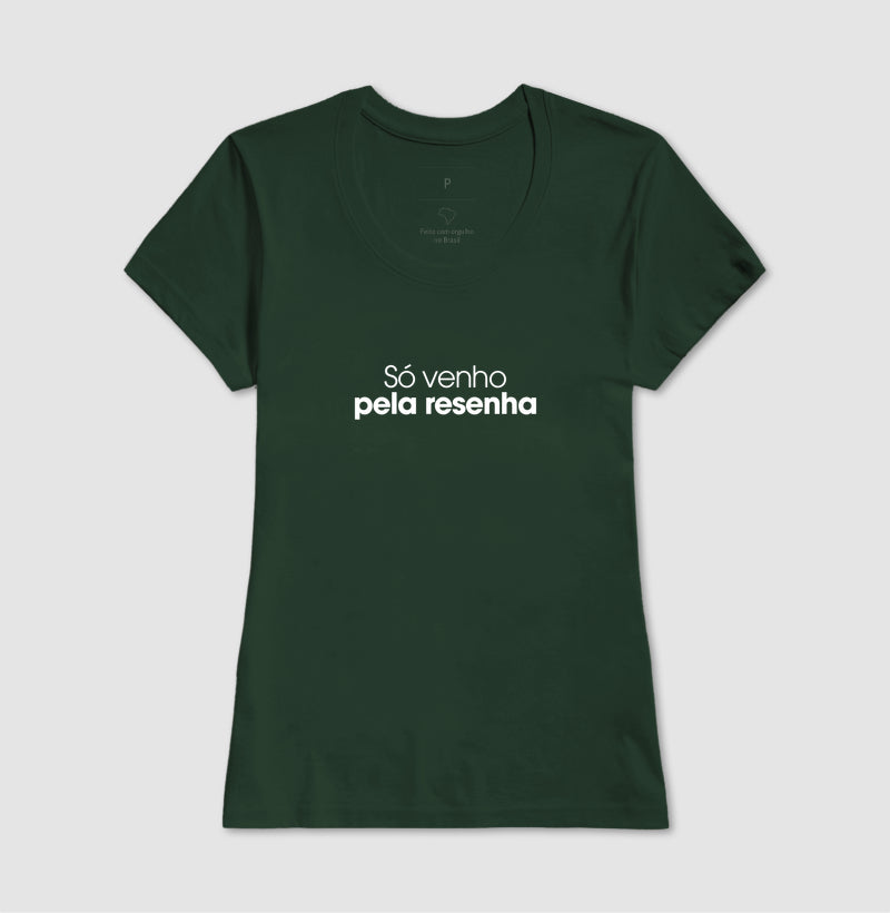 Só venho pela resenha