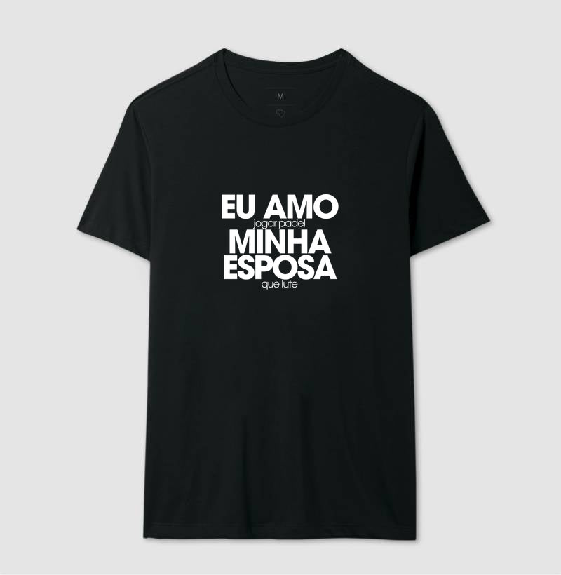 Eu amo jogar padel, minha esposa que lute