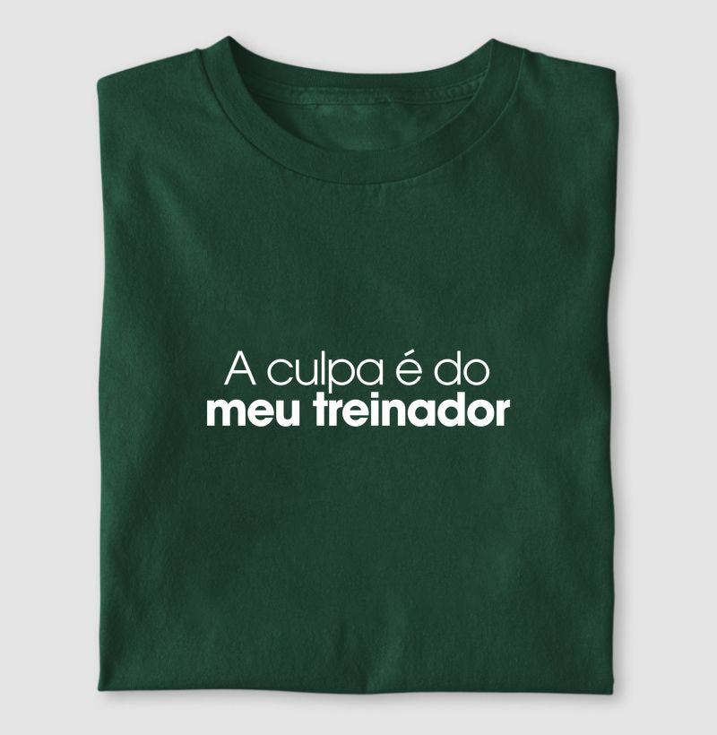 A culpa é do meu treinador