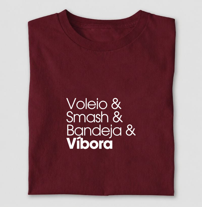 Voleio & Smash & Bandeja & Víbora