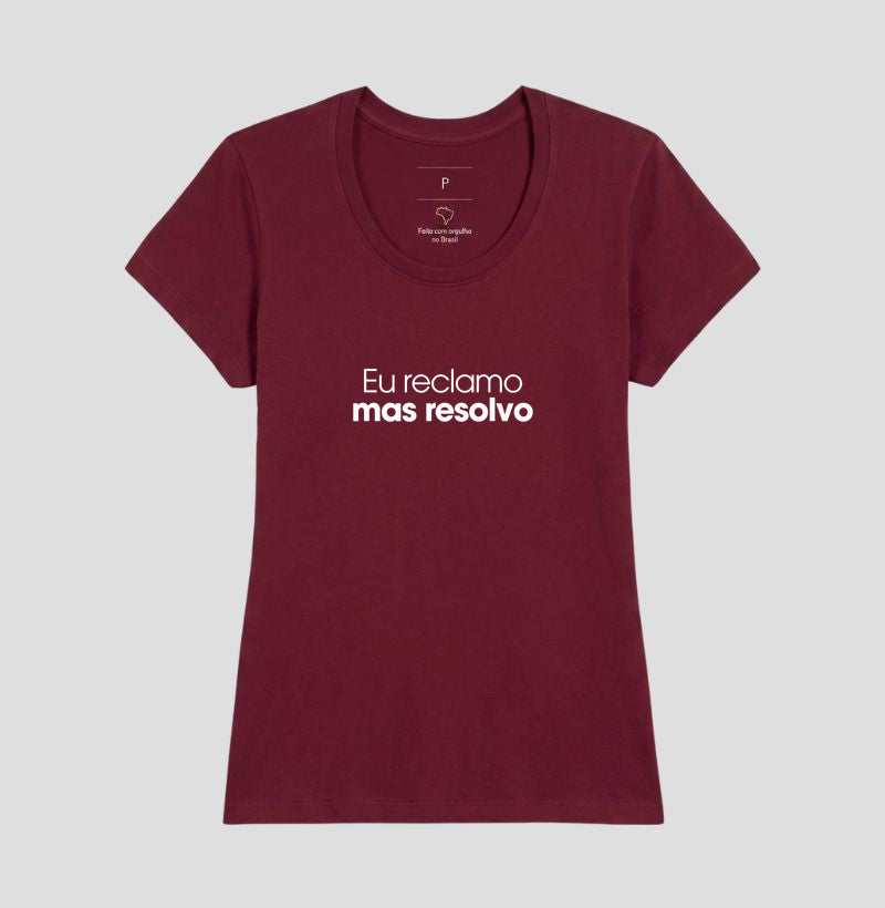 Eu reclamo mas resolvo
