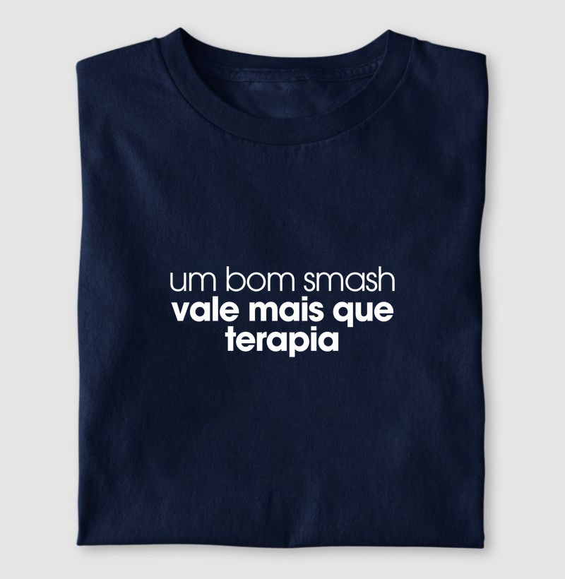 Um bom smash vale mais que terapia