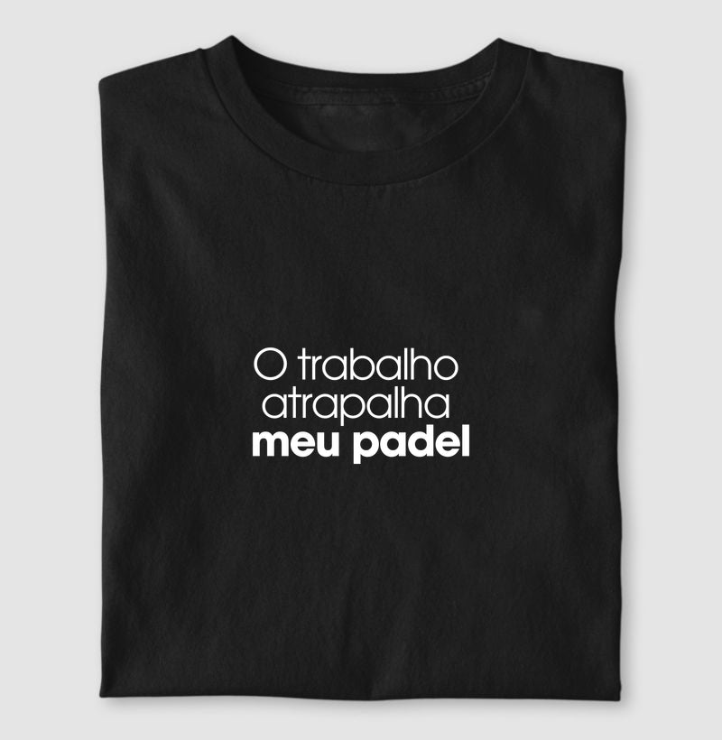 O trabalho atrapalha meu padel