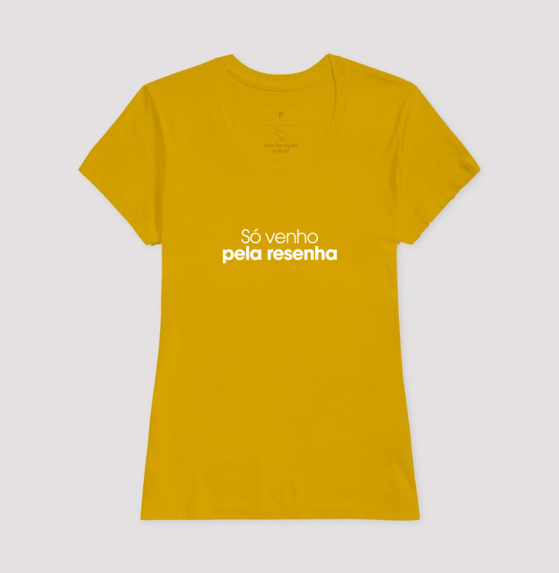 Só venho pela resenha